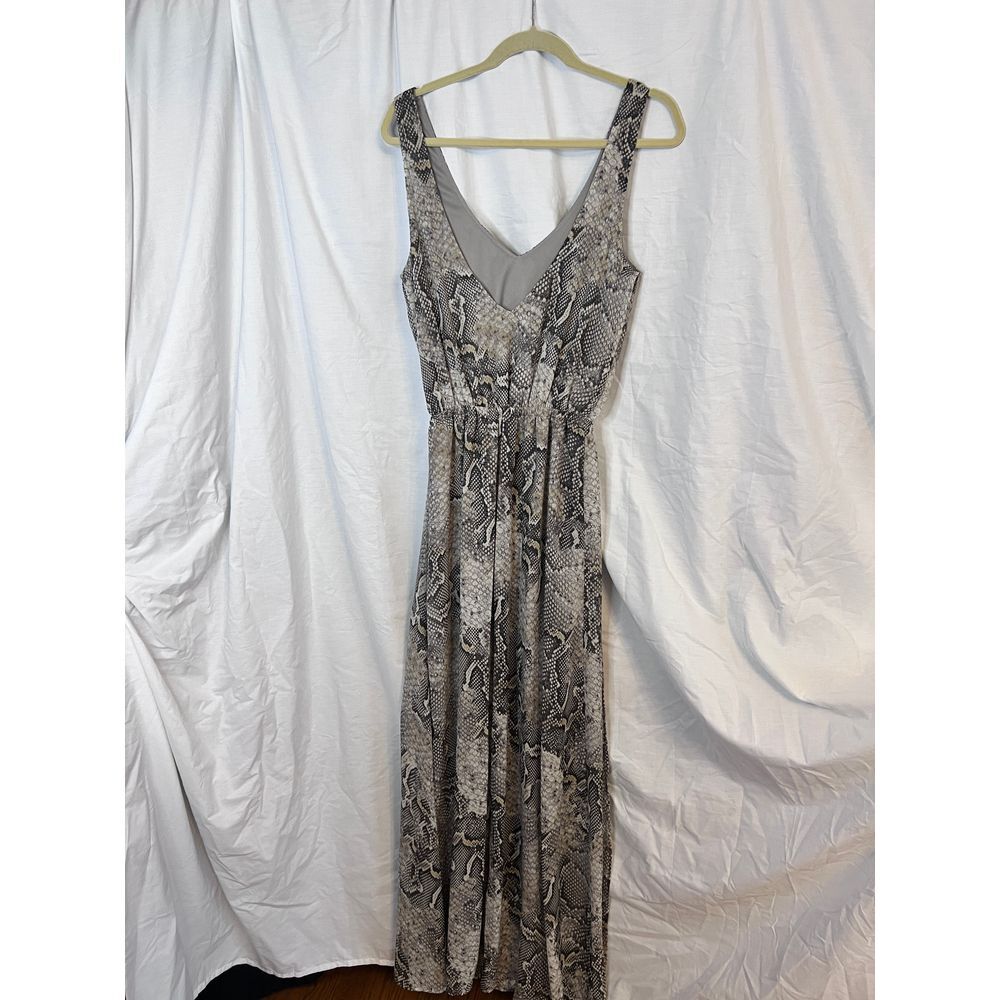 Show Me Your Mumu women's Kendall snakeskin sleeveless maxi dress Size‎ Medium - Picture 6 of 8